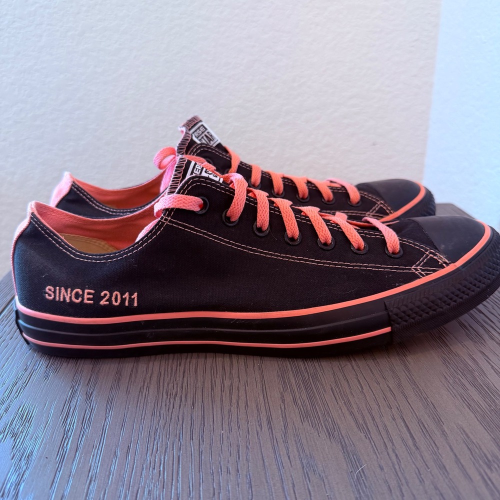 Converse Chuck Taylor All Star Low Black Pink Since 2011 Mens 13 152621C